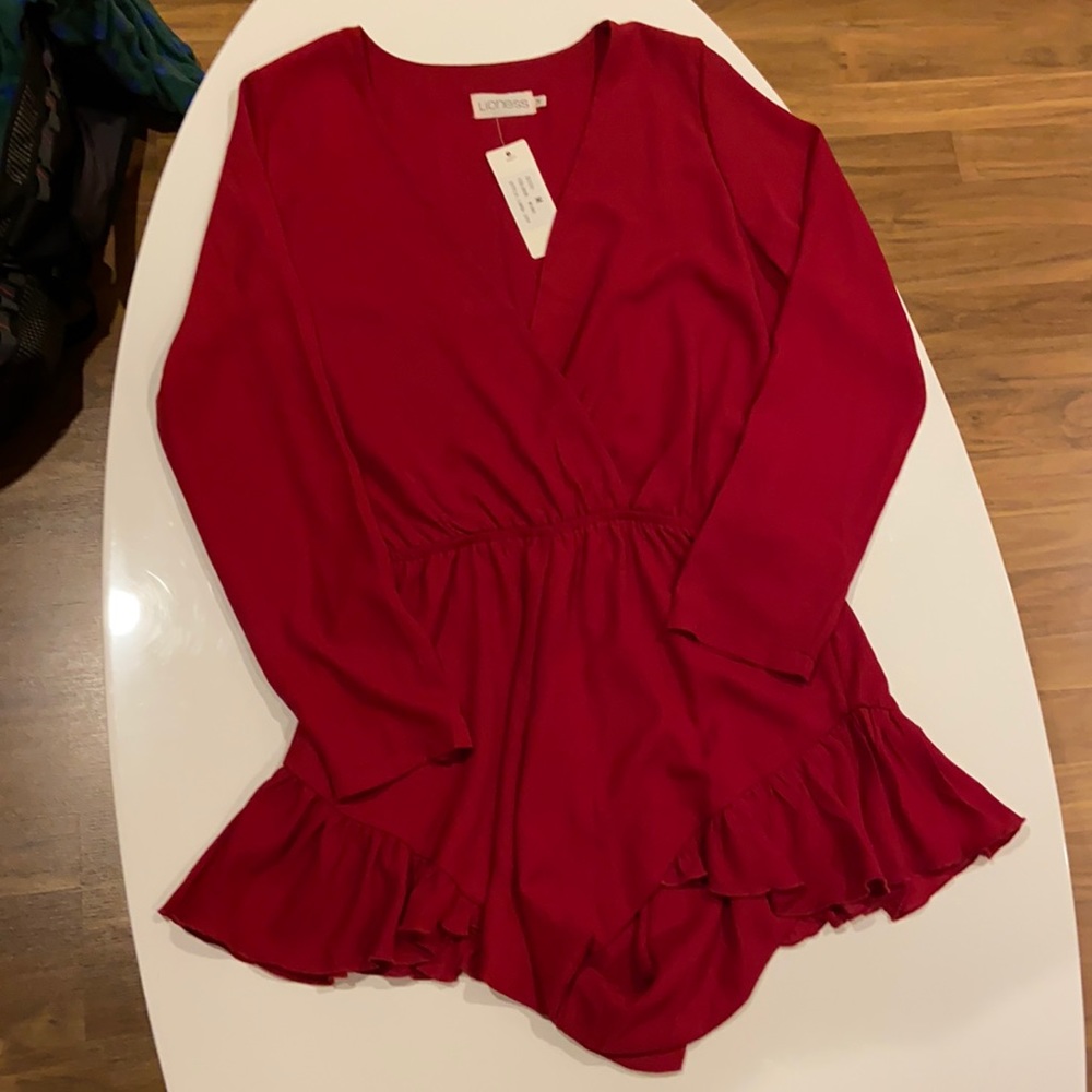 Red romper